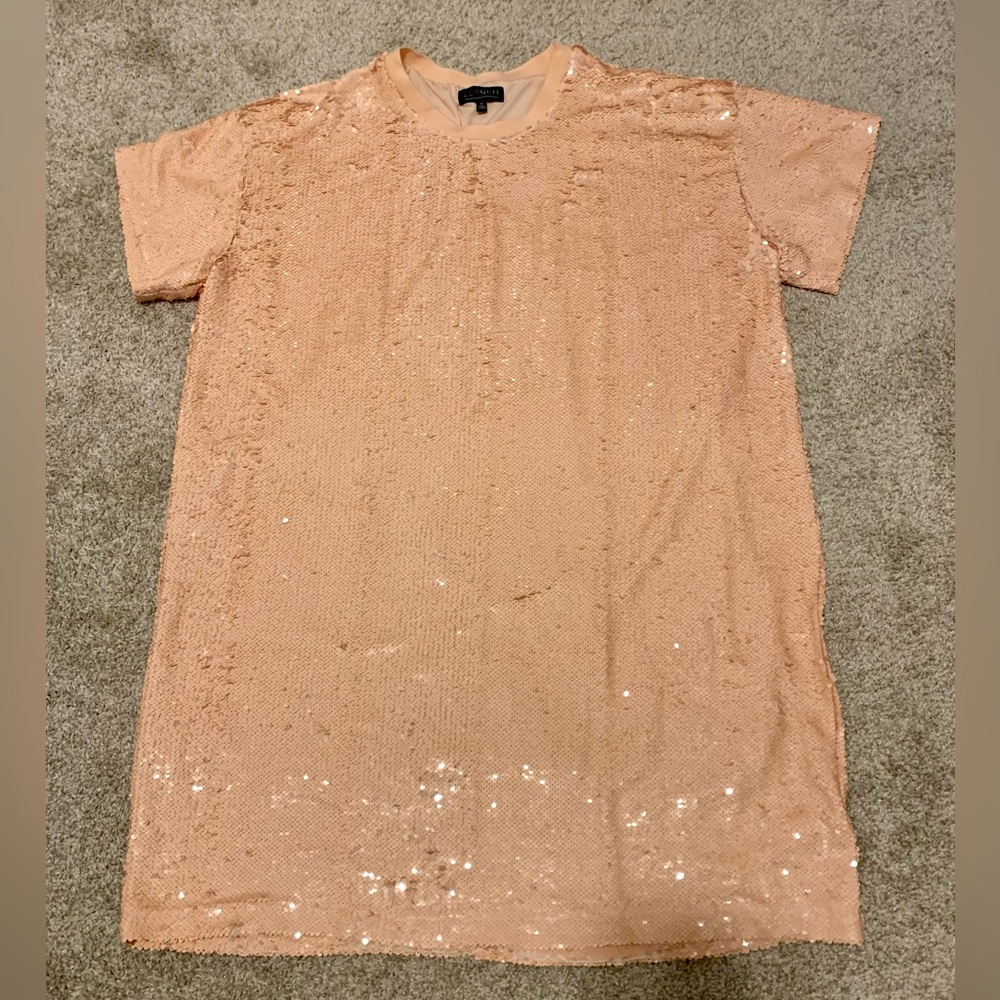 Eloquii Pink Sequin Dress - size 22